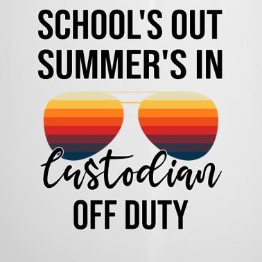 Abschluss Emaille Tasse - Schulverwalter Sommerferien Abschluss Schule