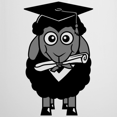 Abschluss Emaille Tasse - schulabschluss college abschluss schule bildung ab