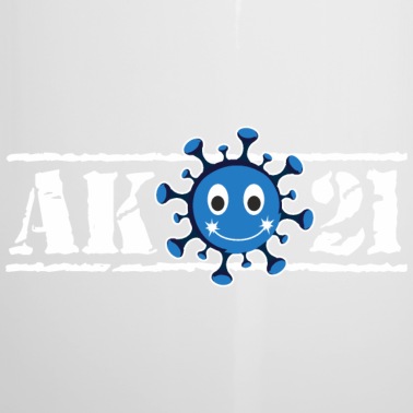 Abschluss Emaille Tasse - Abschluss Abi AK 2021 Corona