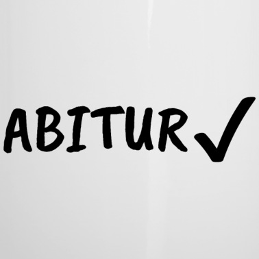 Abschluss Emaille Tasse - Abitur Schule Abschluss Geschenk Bachelor