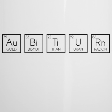 Abschluss Emaille Tasse - Abitur Periodensystem Chemie Abschluss Geschenk