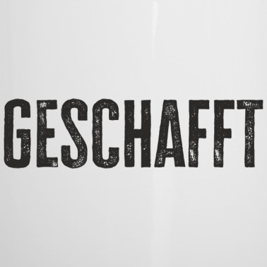 Abschluss Emaille Tasse - Geschafft Prüfung Klausur Abschluß Schule