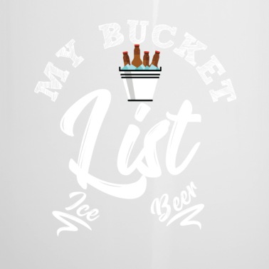 Abschluss Emaille Tasse - Bier Eimer LIste Eis lustig Feiern Abschluss