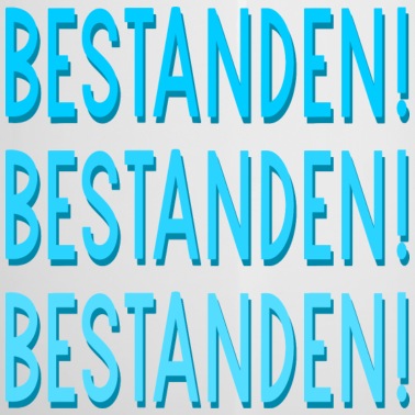 Abschluss Emaille Tasse - Bestanden Geschenk zur Prüfung ABITUR ABSCHLUSS