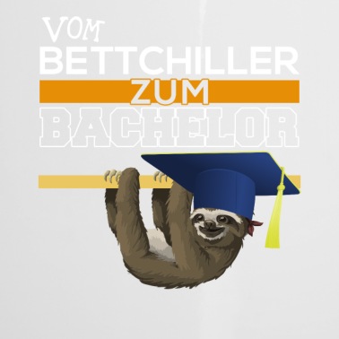 Abschluss Emaille Tasse - Lustiges Bachelor T-Shirt I Abschluss Geschenk