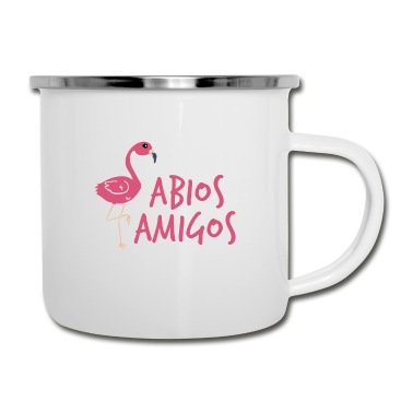 Abschluss Emaille Tasse - Abios Amigos Abitur Studium Abschluss Klasse Abi