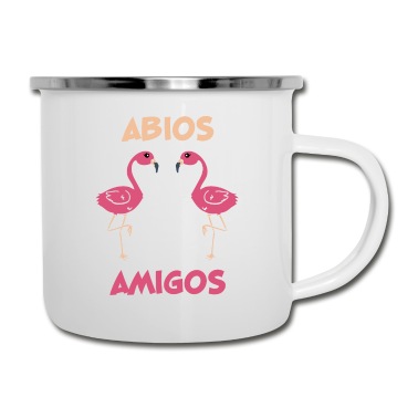 Abschluss Emaille Tasse - Abios Amigos Abitur Studium Abschluss Klasse Abi