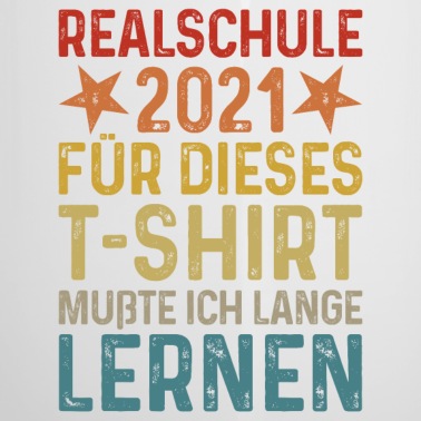 Abschluss Emaille Tasse - Realschule 2021 Grundschule Abschluss 2021 T-Shirt