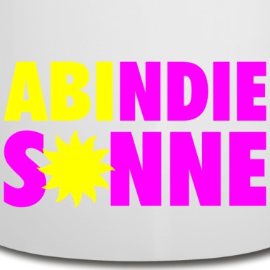 Abschluss Emaille Tasse - Abitur Abi Urlaub Schulabschluss Abschluss pink