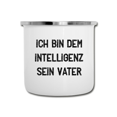 Abschluss Emaille Tasse - Abschluss T-Shirt Abipulli Abishirt Sprüche