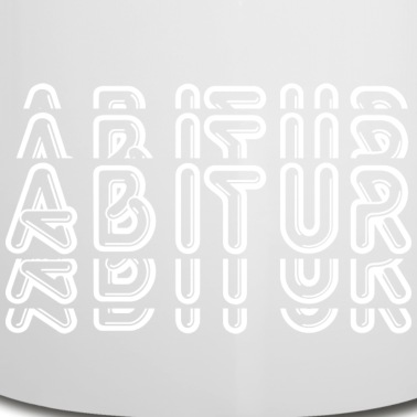 Abschluss Emaille Tasse - Abitur Abi Party Schulabschluss Abschluss stret w