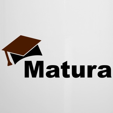 Abschluss Emaille Tasse - abi7