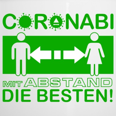 Abschluss Emaille Tasse - Coronabi