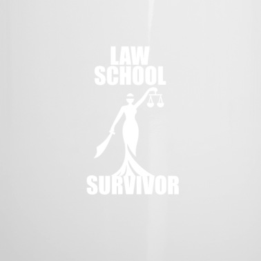 Abschluss Emaille Tasse - Law School Survivor