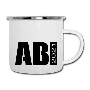 Abschluss Emaille Tasse - Abi 2021 [black]