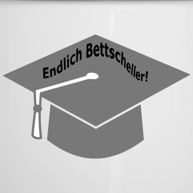 Abschluss Emaille Tasse - Studienabschluss