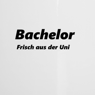 Abschluss Emaille Tasse - Bachelor frisch aus der uni
