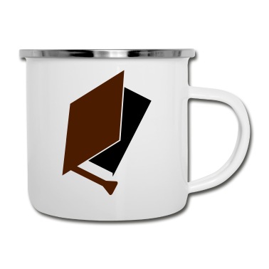 Abschluss Emaille Tasse - abi2