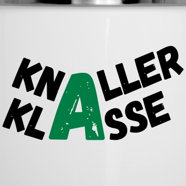 Abschluss Emaille Tasse - Abschlussklasse Knaller Klasse