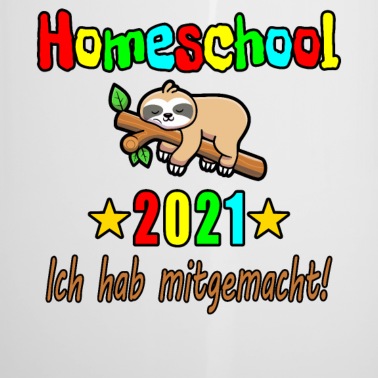 Abschluss Emaille Tasse - Homeschool 2021 Ich Hab Mitgemacht