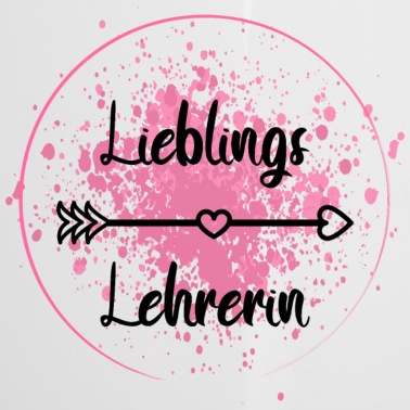 Abschluss Emaille Tasse - Lieblings Lehrerin Abschied Schulklasse Ruhestand