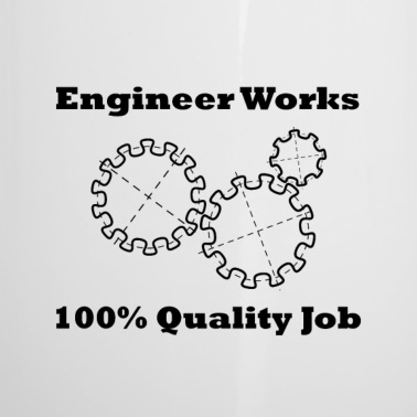 Abschluss Emaille Tasse - Ingenieur