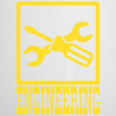 Abschluss Emaille Tasse - Engineering Maschinenbauingenieur Studium