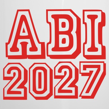 Abschluss Emaille Tasse - Abi 2027 - Baby