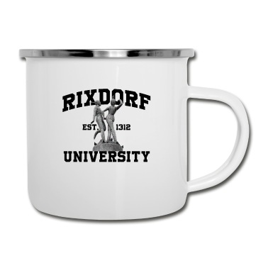 Abschluss Emaille Tasse - RIXDORF University EST. 1312