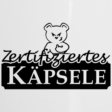 Abschluss Emaille Tasse - Zertifiziertes Käpsele (1c)