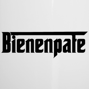 Abschluss Emaille Tasse - Bienenpate Bienen Imker