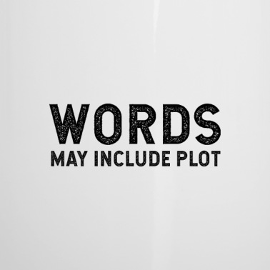 Abschluss Emaille Tasse - Wörter Können Handlung enthalten