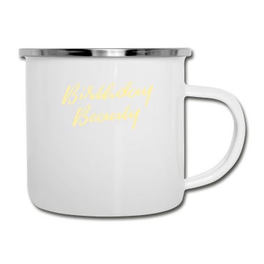 Abschluss Emaille Tasse - Geburtstag Beaty