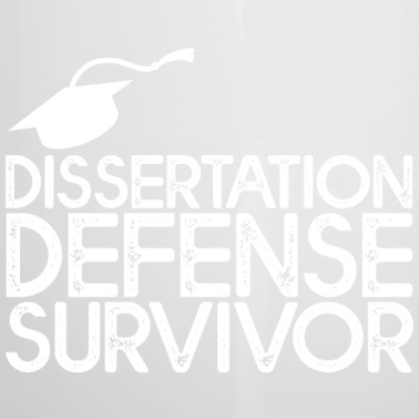 Abschluss Emaille Tasse - Dissertation Defense Survivor 3