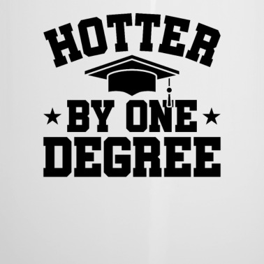 Abschluss Emaille Tasse - Abschlussgeschenk um einen Grad heißer