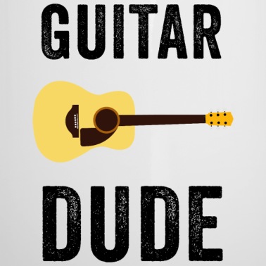 Abschluss Emaille Tasse - Gitarrist Dude