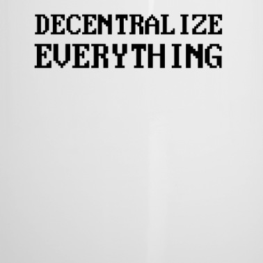 Abschluss Emaille Tasse - Dezentralisieren Alles