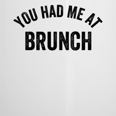 Abschluss Emaille Tasse - You Had Me At Brunch