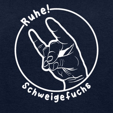 Klassenfahrt Pullover - Ruhe Schweigefuchs Geschenk Schweigefuchs Lehrer