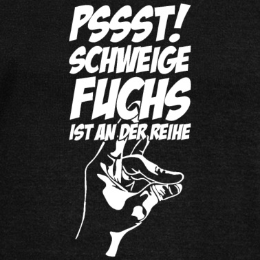 Klassenfahrt Pullover - Pssst schweige fuchs ist an der reihe Geschenk