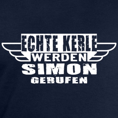 Klassenfahrt Pullover - Echte Kerle werden Simon gerufen
