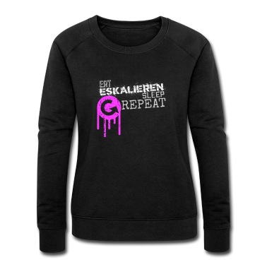 Klassenfahrt Pullover - Eat Eskalieren Sleep Repeat Ersti-Party Student