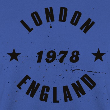 Klassenfahrt Pullover - 1978 London England Sterne