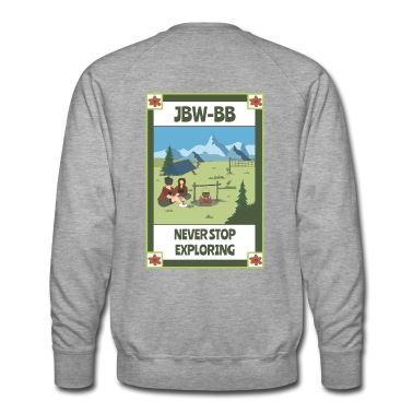Klassenfahrt Pullover - Jugendbildungswerk Berlin-Brandenburg - backprint