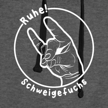 Klassenfahrt Hoodie - Ruhe Schweigefuchs Geschenk Schweigefuchs Lehrer