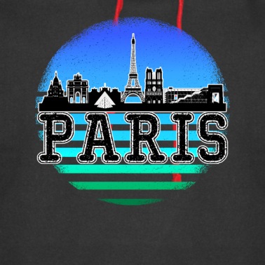 Klassenfahrt Hoodie - Paris Skyline Stadt Reise Frankreich