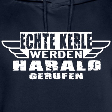 Klassenfahrt Hoodie - Echte Kerle werden Harald gerufen