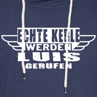 Klassenfahrt Hoodie - Echte Kerle werden Luis gerufen