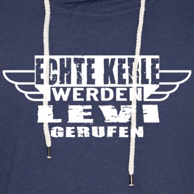 Klassenfahrt Hoodie - Echte Kerle werden Levi gerufen