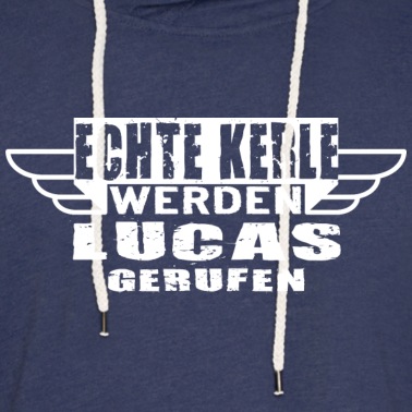 Klassenfahrt Hoodie - Echte Kerle werden Lucas gerufen